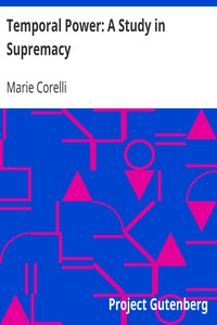 Temporal Power: A Study in Supremacy by Marie Corelli