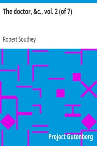 The doctor, &c., vol. 2 (of 7) by Robert Southey
