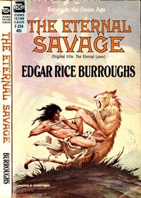 The eternal savage by Edgar Rice Burroughs