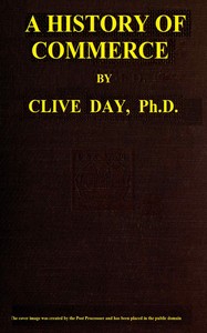 A history of commerce by Clive Day