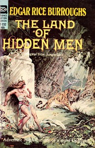 The land of hidden men by Edgar Rice Burroughs