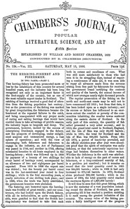 Chambers's Journal of Popular Literature, Science, and Art, fifth series, no. 124, vol. III, May 15, 1886 by Various