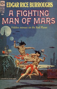 A fighting man of Mars by Edgar Rice Burroughs