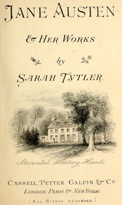Jane Austen and her works by Sarah Tytler