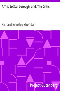 A Trip to Scarborough; and, The Critic by Richard Brinsley Sheridan