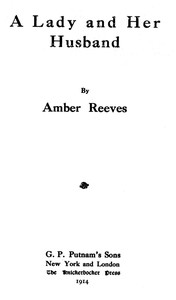 A lady and her husband by Amber Reeves Blanco White