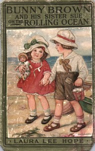 Bunny Brown and his sister Sue on the rolling ocean by Laura Lee Hope