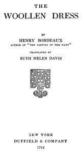 The woollen dress by Henry Bordeaux