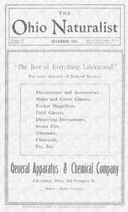 The Ohio Naturalist, vol. II, no. 2, December, 1901 by Ohio State University. Biological Club