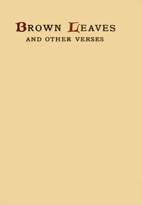 Brown leaves and other verses by Ella Stevens Harris