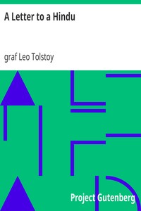 A Letter to a Hindu by Leo Tolstoy