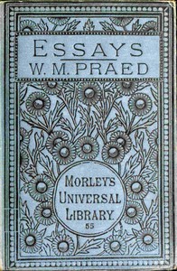 Essays by Winthrop Mackworth Praed