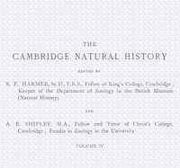 The Cambridge natural history, Vol. 04 (of 10) by Geoffrey Smith