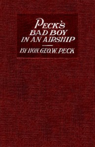 Peck's Bad Boy in an airship by George W. (George Wilbur) Peck