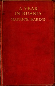 A year in Russia by Maurice Baring