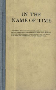In the name of Time : $b a tragedy by Michael Field