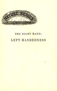 The right hand : $b Left-handedness by Daniel Wilson