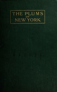 The plums of New York by U. P. Hedrick