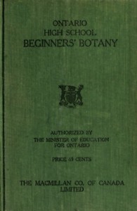 Beginners' botany by L. H. (Liberty Hyde) Bailey