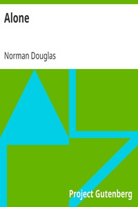 Alone by Norman Douglas