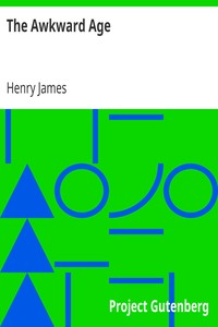 The Awkward Age by Henry James