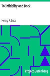 To Infidelity and Back by Henry F. (Henry Frey) Lutz