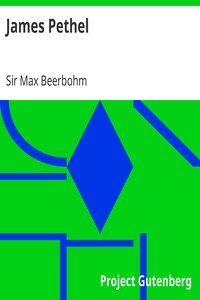 James Pethel by Max Beerbohm