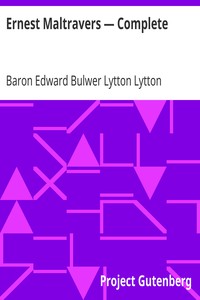 Ernest Maltravers — Complete by Edward Bulwer Lytton Lytton
