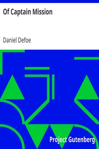 Of Captain Mission by Daniel Defoe