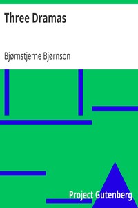 Three Dramas by Bjørnstjerne Bjørnson