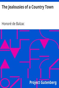 The Jealousies of a Country Town by Honoré de Balzac