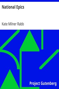 National Epics by Kate Milner Rabb