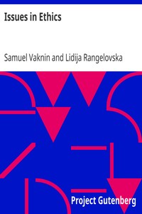 Issues in Ethics by Samuel Vaknin