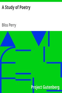 A Study of Poetry by Bliss Perry