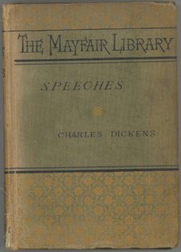 Speeches: Literary and Social by Charles Dickens
