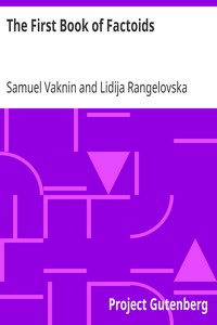 The First Book of Factoids by Samuel Vaknin