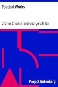 Poetical Works by Charles Churchill