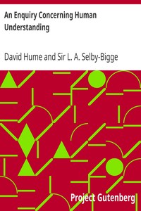 An Enquiry Concerning Human Understanding by David Hume