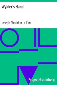 Wylder's Hand by Joseph Sheridan Le Fanu